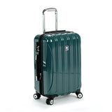 DELSEY Paris Delsey Luggage Helium Aero Carry On Expandable Spinner Trolley (Teal)