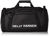Helly Hansen Duffel 2 Water Resistant Packable Bag with Optional Backpack Straps, 70-liter (Meduim), 990 Black