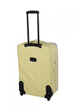 American Flyer Greek Key 4-Piece Rolling Luggage Set, Coral