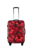 Isaac Mizrahi Irwin 2 26" Hardside Checked Spinner Luggage (Berry)