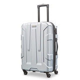Samsonite Centric Expandable Hardside Checked Luggage With Spinner Wheels, 24 Inch, Silver