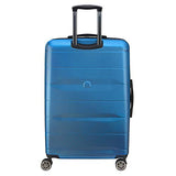 Delsey Luggage Comete 2.0 28" Expandable Spinner, Steel Blue