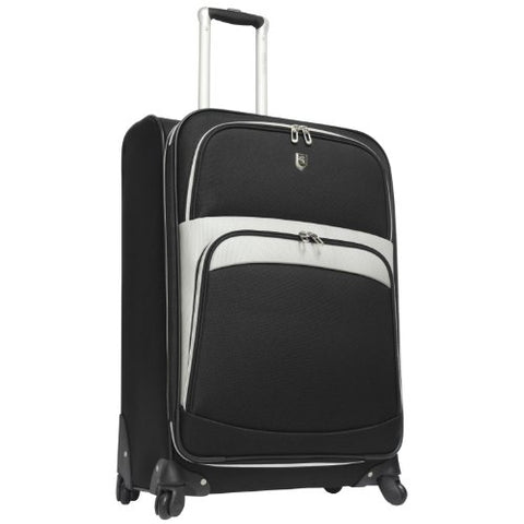 Travelers Choice Beverly Hills Country Club 25" Spinner Luggage, Black