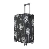 Suitcase Cover Suitcase Bohemian Flower Luggage Cover Travel Case Bag Protector for Kid Girls
