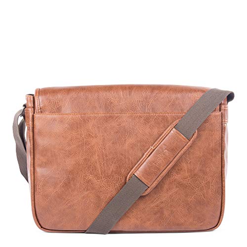 Shop Bugatti Valentino Messenger Bag, Vegan L Luggage Factory