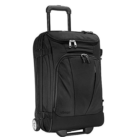 eBags TLS Mother Lode Mini 21" Wheeled Duffel Bag Luggage - Carry-On - (Solid Black)