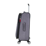 Ricardo Beverly Hills Luggage Shasta Lake 21" Carry On Suitcase, Charcoal