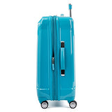 Atlantic Ultra Lite Hardsides 24" Spinner Suitcase, Turquoise Blue