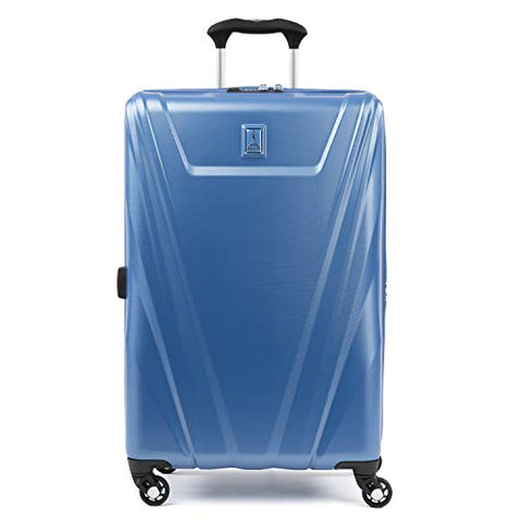 Travelpro Maxlite 5 25-Inch Expandable Hardside Spinner Luggage, Azure Blue