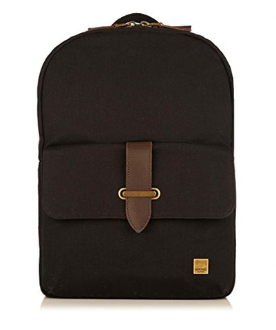 Knomo Balham Bude 15-Inch Zip Top Backpack, Black