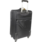 A. Saks Expandable 27" Spinner Upright With Removable Suiter (Black)