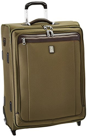 Travelpro Platinum Magna 2 Expandable Rollaboard Suiter Suitcase, 26-In., Olive