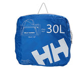 Helly Hansen Duffel 2 Water Resistant Packable Bag with Optional Backpack Straps, 90-liter (Large), 535 Racer Blue
