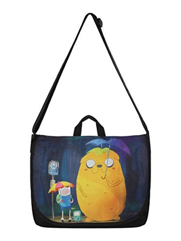 Adventure Time Finn and Jake Totoro Messenger Bag