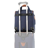 Travelpro Crew Versapack Rolling Underseat Carry-on, Patriot Blue