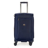 Delsey Luggage Montmartre 2 Piece Tote And 21 Inch Suitcase, Navy