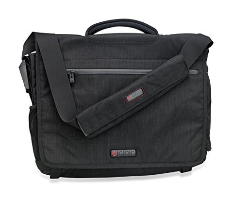 ECBC Zeus Messenger Bag for 15-Inch Laptop - Black