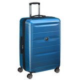 Delsey Luggage Comete 2.0 28" Expandable Spinner, Steel Blue