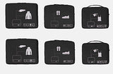 Best Packing Cubes Set Travel Luggage Organizers Suitcase Lightweight Accessories