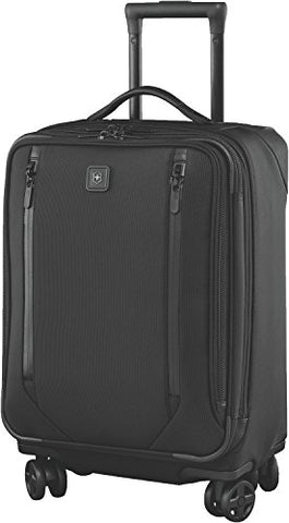 Victorinox Lexicon 2.0 Dual-Caster Global Expandable Spinner Carry-On, Black