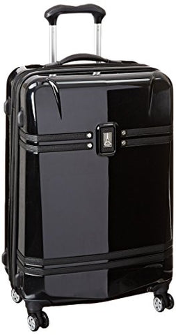 Travelpro Crew 10 25 Inch Hardside Spinner, Black, One Size