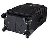 Travelers Club 4 Piece Travel Value Set Includes 25" Spinner Suitcase, 20" Carry-On Luggage, 21"