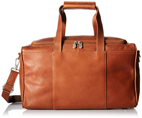 Piel Leather Traveler's Select Xs Duffel Bag, Saddle