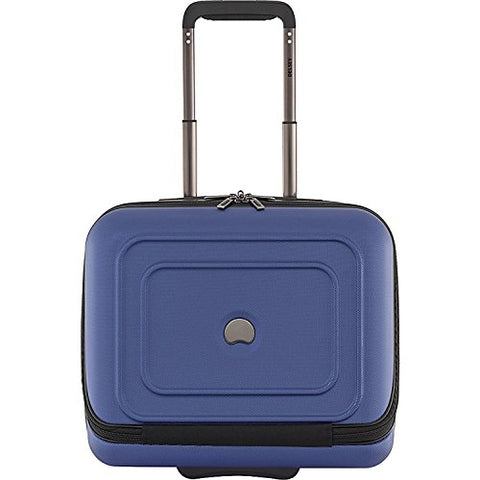 Delsey Luggage Cruise Lite Hardside 2 Wheel Underseater With Front Pocket, Blue