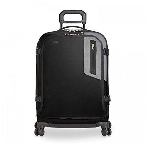 Briggs & Riley Brx Explore Medium Expandable 26" Spinner, Black, One Size