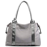 Forestfish Carry On Luggage Bag Sports Gym Bag Travel Duffel Bag, Grey