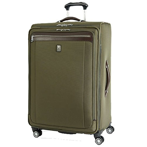 Travelpro Platinum Magna 2 25'' Expandable Spinner Suiter (Olive,25-inch)