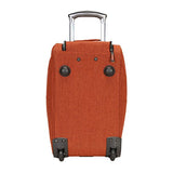 Ricardo Beverly Hills Malibu Bay 20-Inch Rolling City Duffel Bag Carry-On Luggage, Orange
