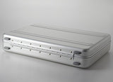 Zero Halliburton Slimline Small 3" Aluminum Attache Case in Silver