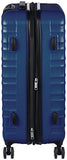 Amazonbasics Hardside Spinner Luggage - 24-Inch, Navy Blue