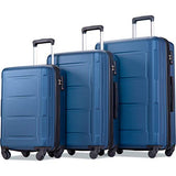 Merax Luggage Set Expandable 3 Piece Sets with TSA Lock, Lightweight Hardside Luggage with Spinner Wheels
