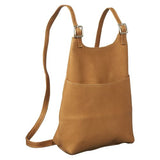 Le Donne Leather Women'S Sling Backpack Purse - Tan