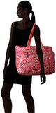 Vera Bradley Lighten Up Expandable Tote, coral meadow