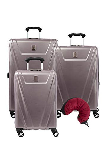 Travelpro Maxlite 5 Hardside 4-Pc Set: Carry-On, 25-Inch And 29-Inch Spinner With Travel Pillow