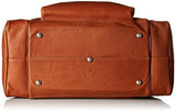 Piel Leather Sports Duffel, Saddle, One Size