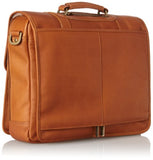 Claire Chase Porthole Computer Briefcase, Saddle, One Size