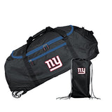 Nfl New York Giants Crusader Collapsible Duffel, 36-Inches