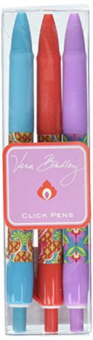 Vera 12982-379 Bradley Click Pens In Paisley In Paradise