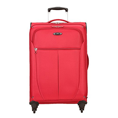 Skyway Mirage Superlight 24-Inch 4 Wheel Expandable Upright, Formula 1 Red, One Size