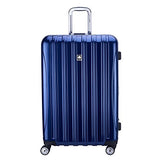 Delsey Luggage Aero Frame 29 Inch Spinner, Blue