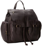 David King & Co. Laptop Backpack With 2 Front Pockets, Cafe, One Size