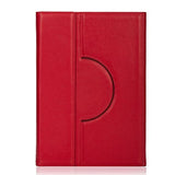Knomo Ipad Air 2 Premium Folio Leather/Plastic Case, Scarlet, 14-094-Sct (Leather/Plastic Case,