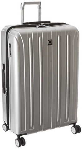 Delsey Luggage Helium Titanium 29 Inch Exp Spinner Trolley, Silver, One Size