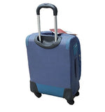Revo 19-Inch Logic Lightweight Expandable Upright Spinner Carry-On, Blue