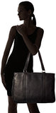 Piel Leather Large Shopping Bag, Black, One Size