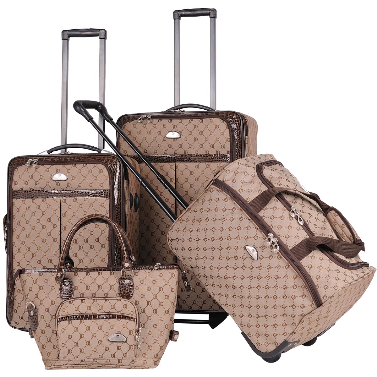 American Flyer Signature 4-Piece Luggage Set NEW 29A